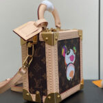 Louis Vuitton LV x TM Mini Square Trunk M13127 Brown